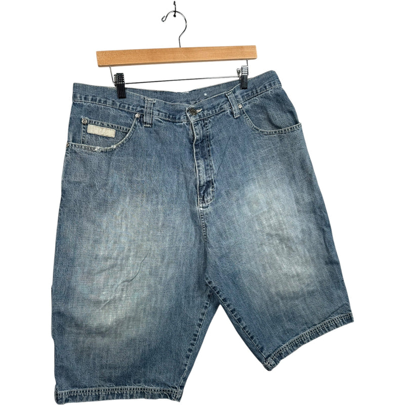 Vintage Cotton Jean Bermuda Denim Shorts 37