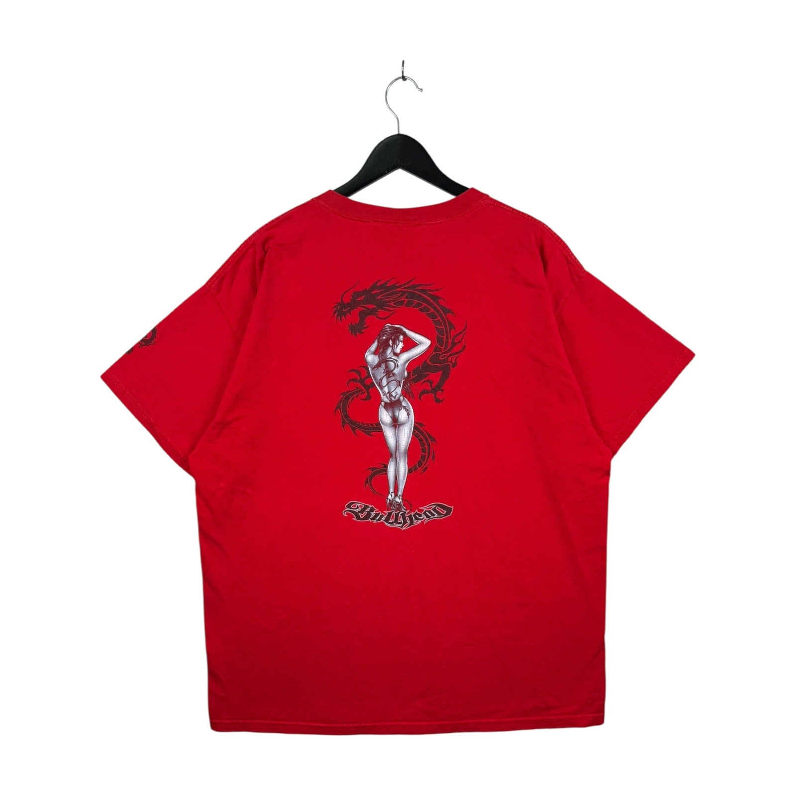 Vintage Sinful Dragon Tattoo Graphic T-Shirt