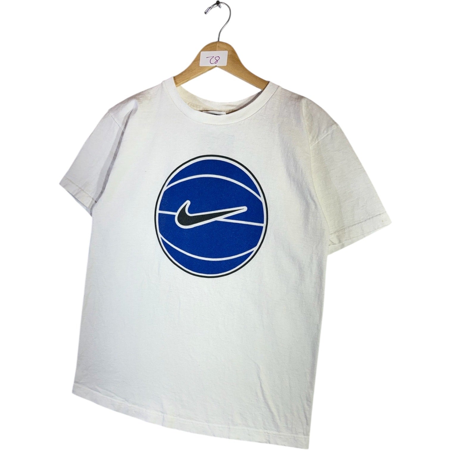 Vintage Nike Basketball Swoosh Logo T-Shirt