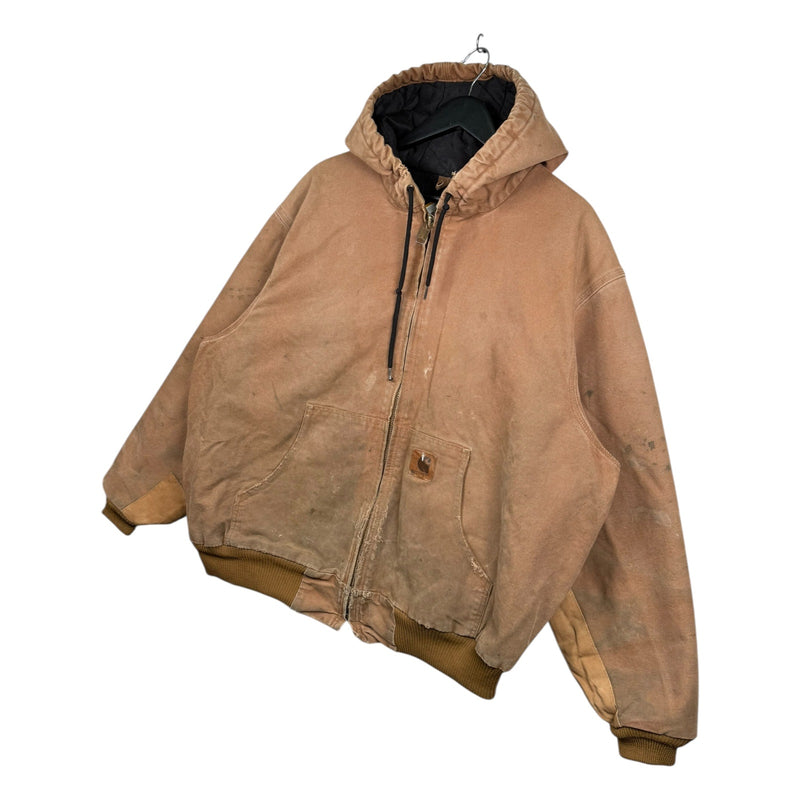 Vintage Carhartt Canvas Full Zip Hoodie