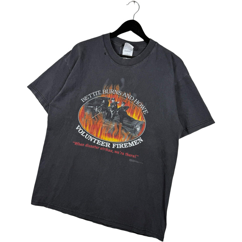 Vintage Volunteer Firemen Graphic T-Shirt