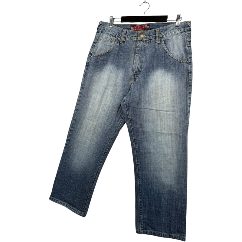 Vintage Shady Ltd Faded Straight Leg Denim Jeans 36x30