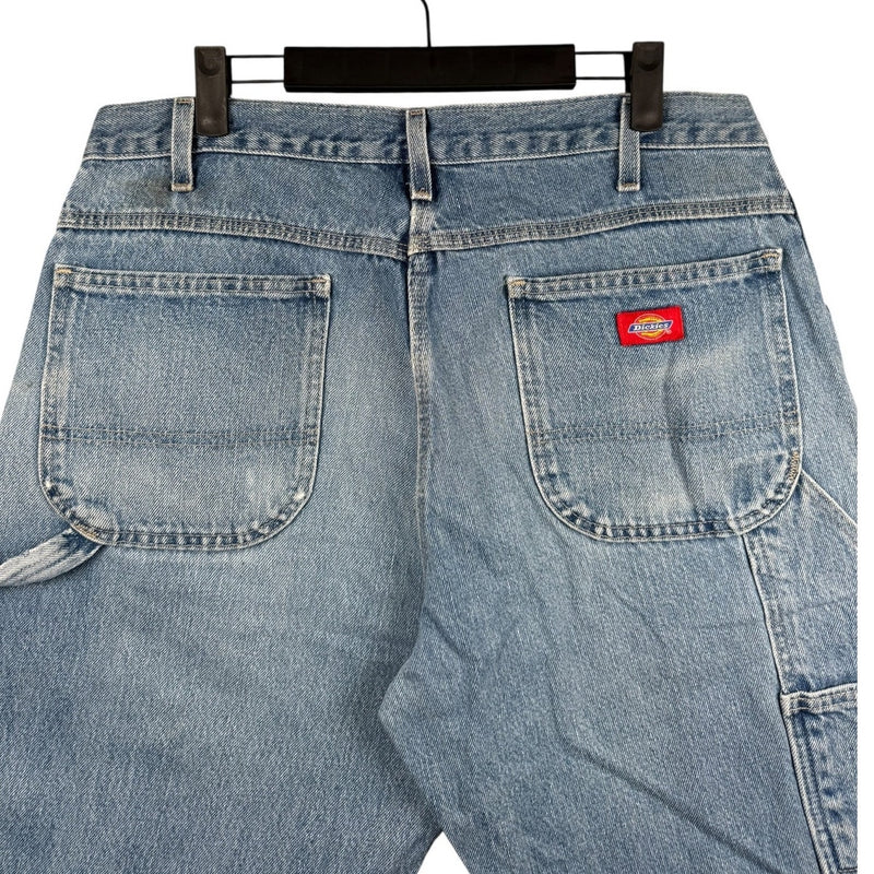 Vintage Dickies Patchwork Denim Shorts 36