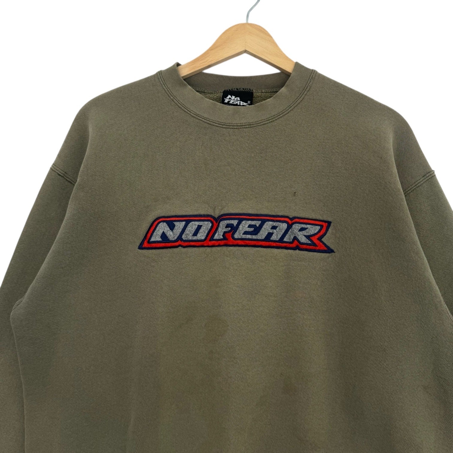 Vintage No Fear Spellout Crewneck