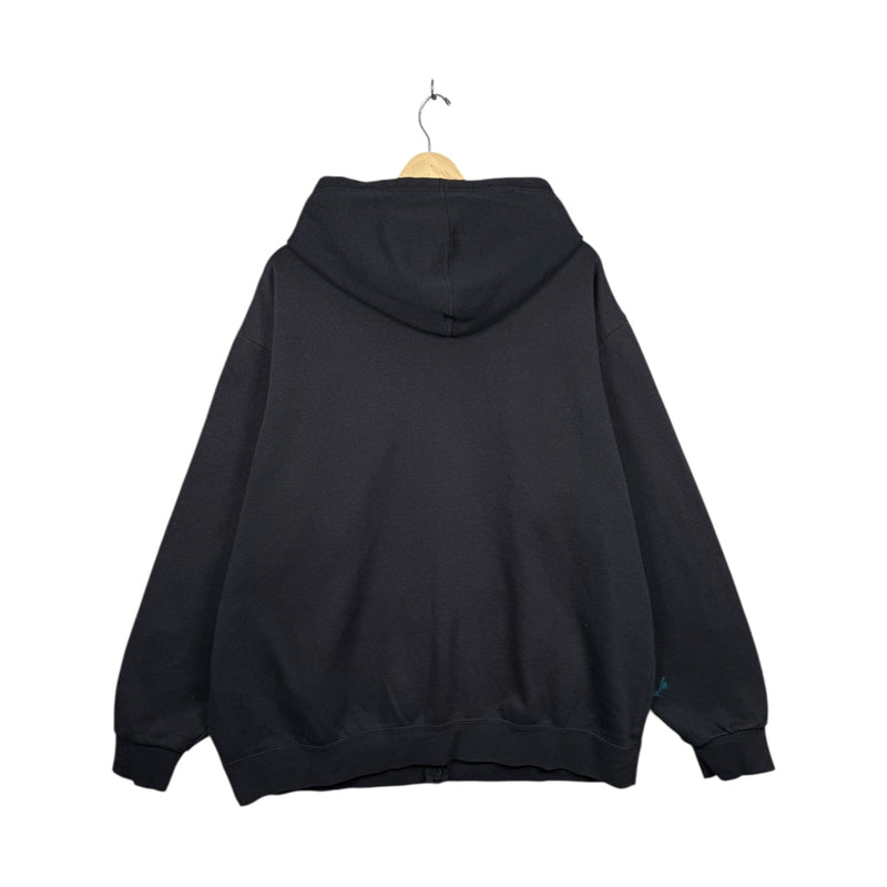 Vintage Harley Davidson Racing Stripe Zip Up Hoodie