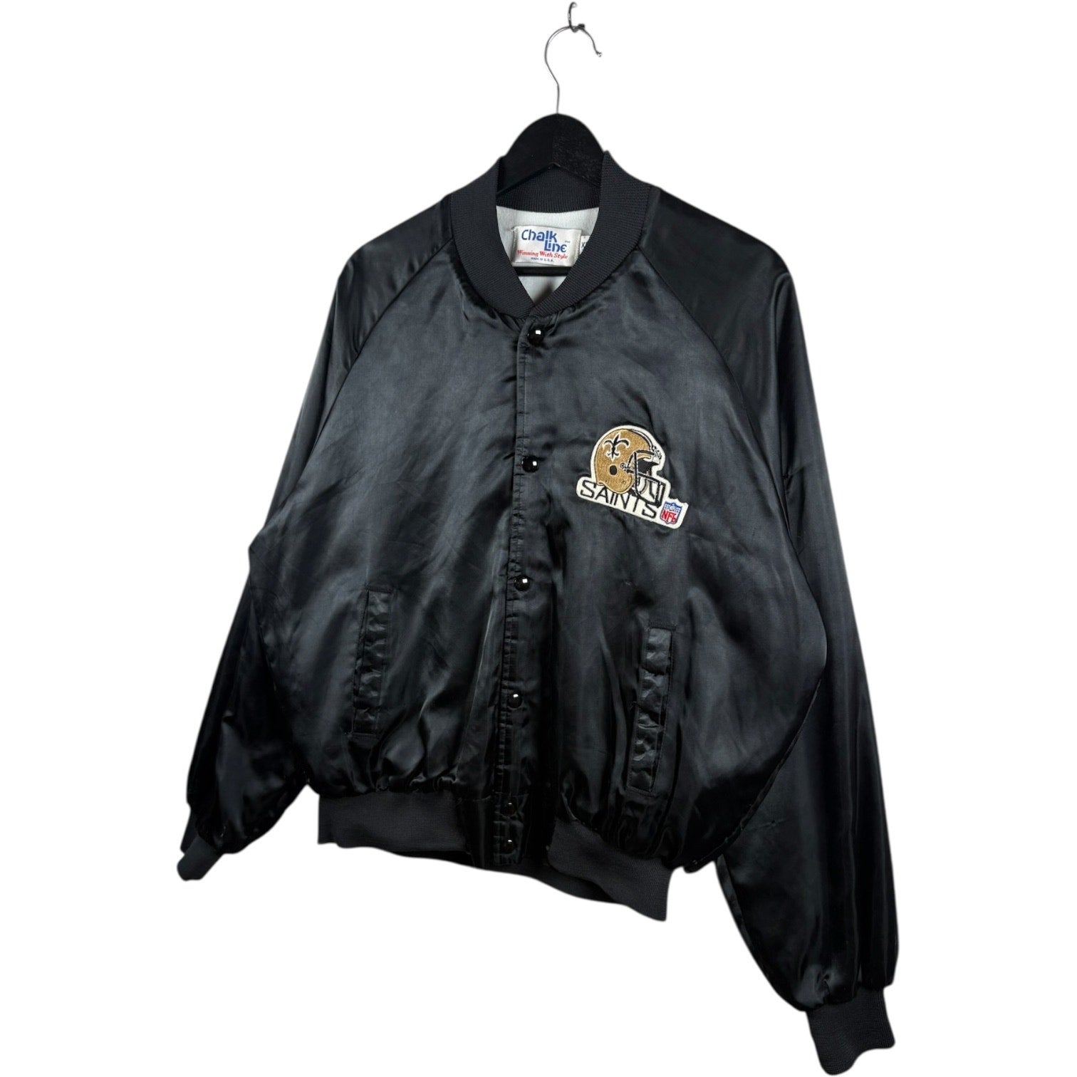 Vintage Chalk Line New Orleans Saints NFL Puffer Jacket