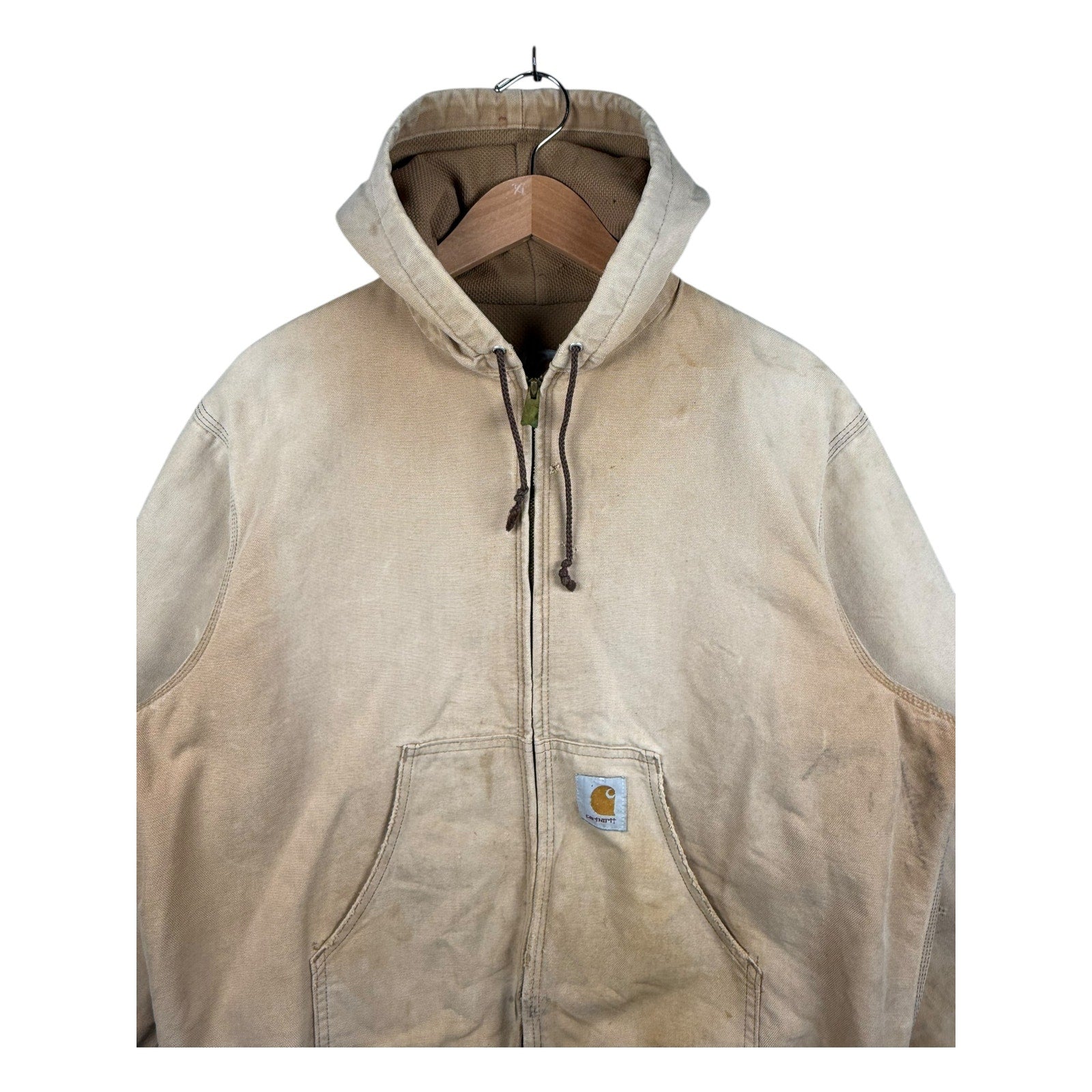 Vintage Carhartt Insulated Full Zip Hoodie