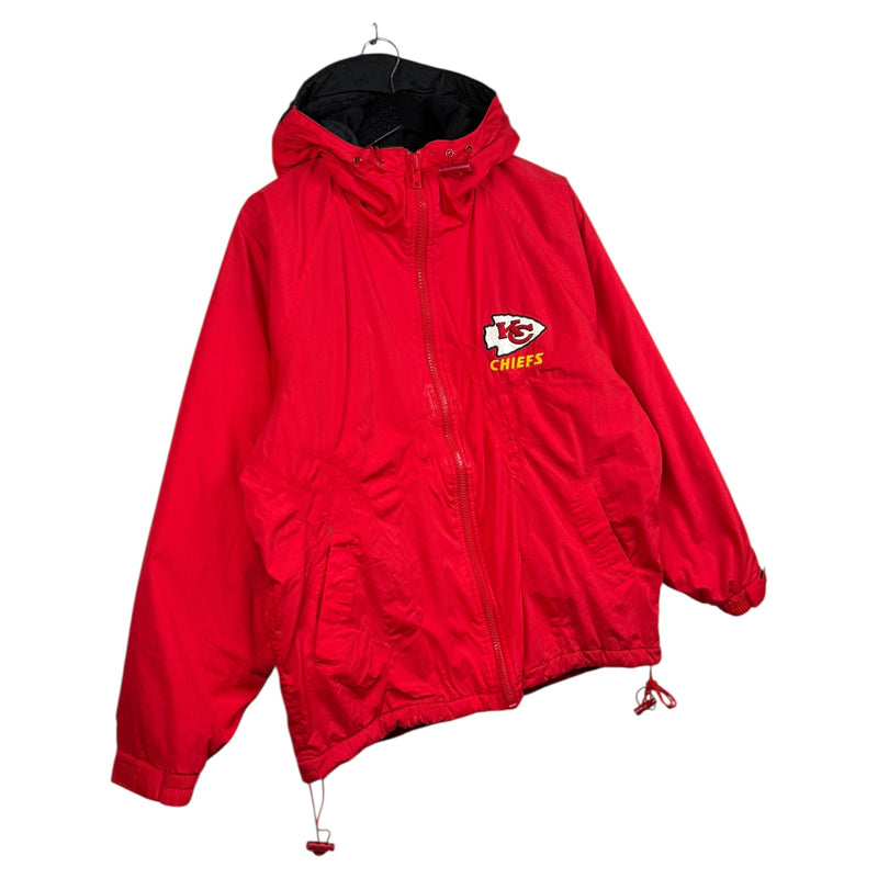 Vintage Pro Player Kansas City Chiefs NFL Hooded Windbreaker