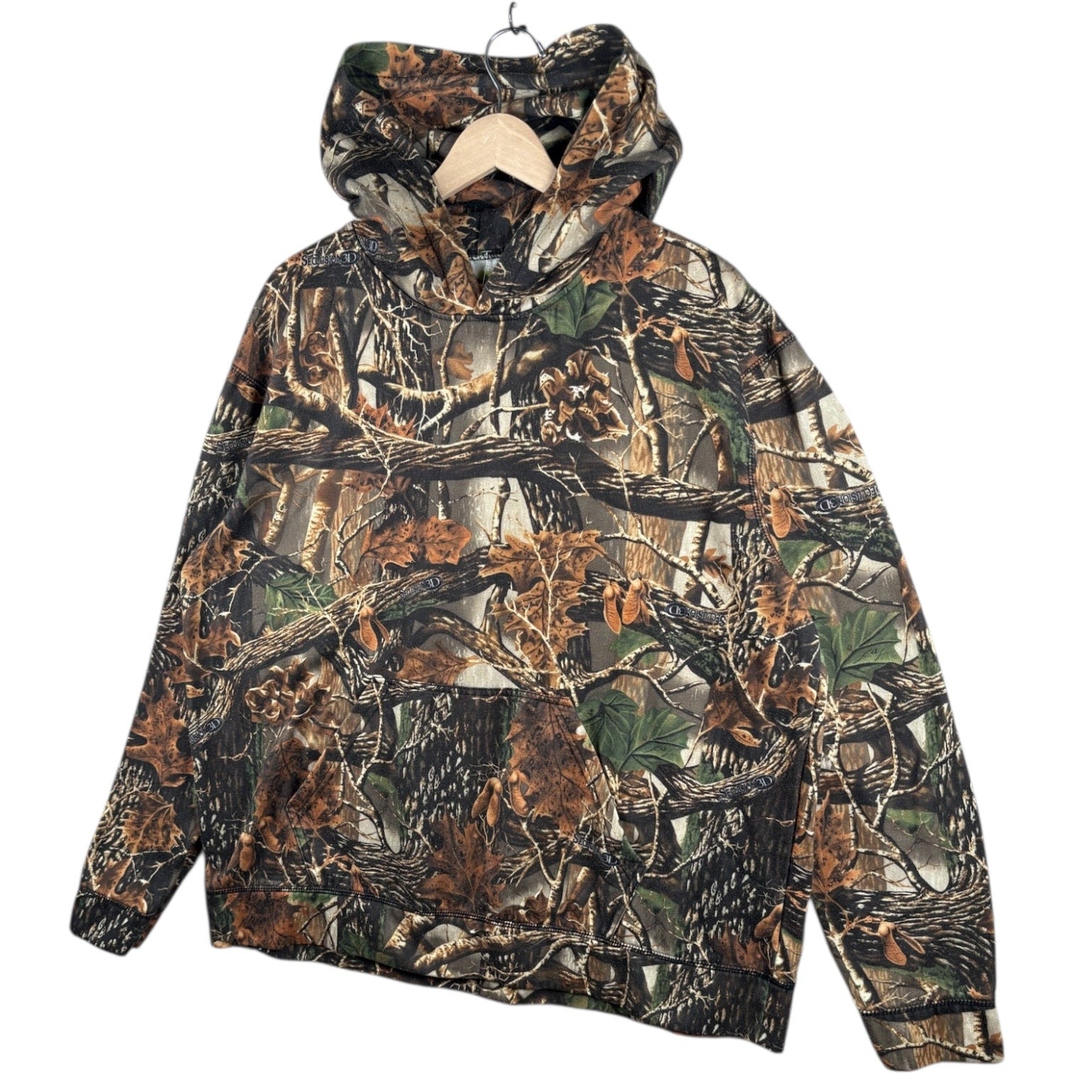 Vintage Camouflage Seclusion 3D Pullover Hoodie