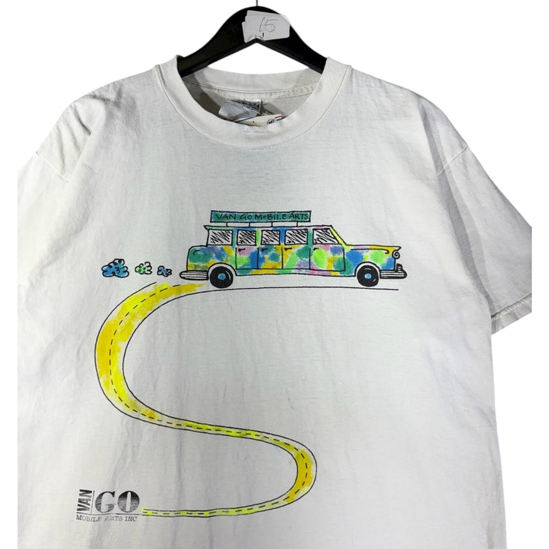 Vintage Van Go Mobile Arts Van Graphic T-Shirt