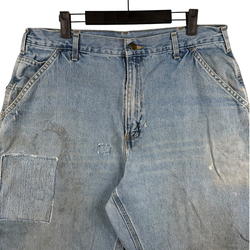 Vintage Carhartt Denim Shorts 36