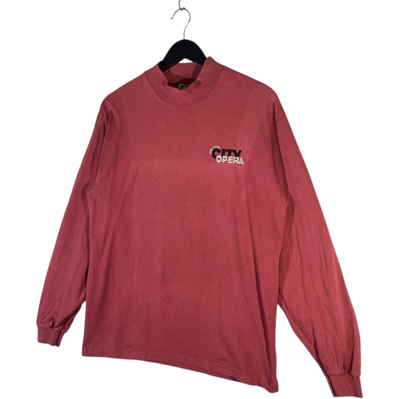 Vintage New York City Opera Mini Logo Long Sleeve