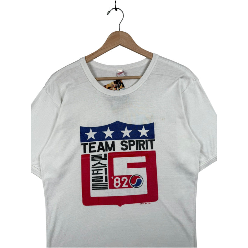 Vintage Team Spirit Military Korea T-Shirt