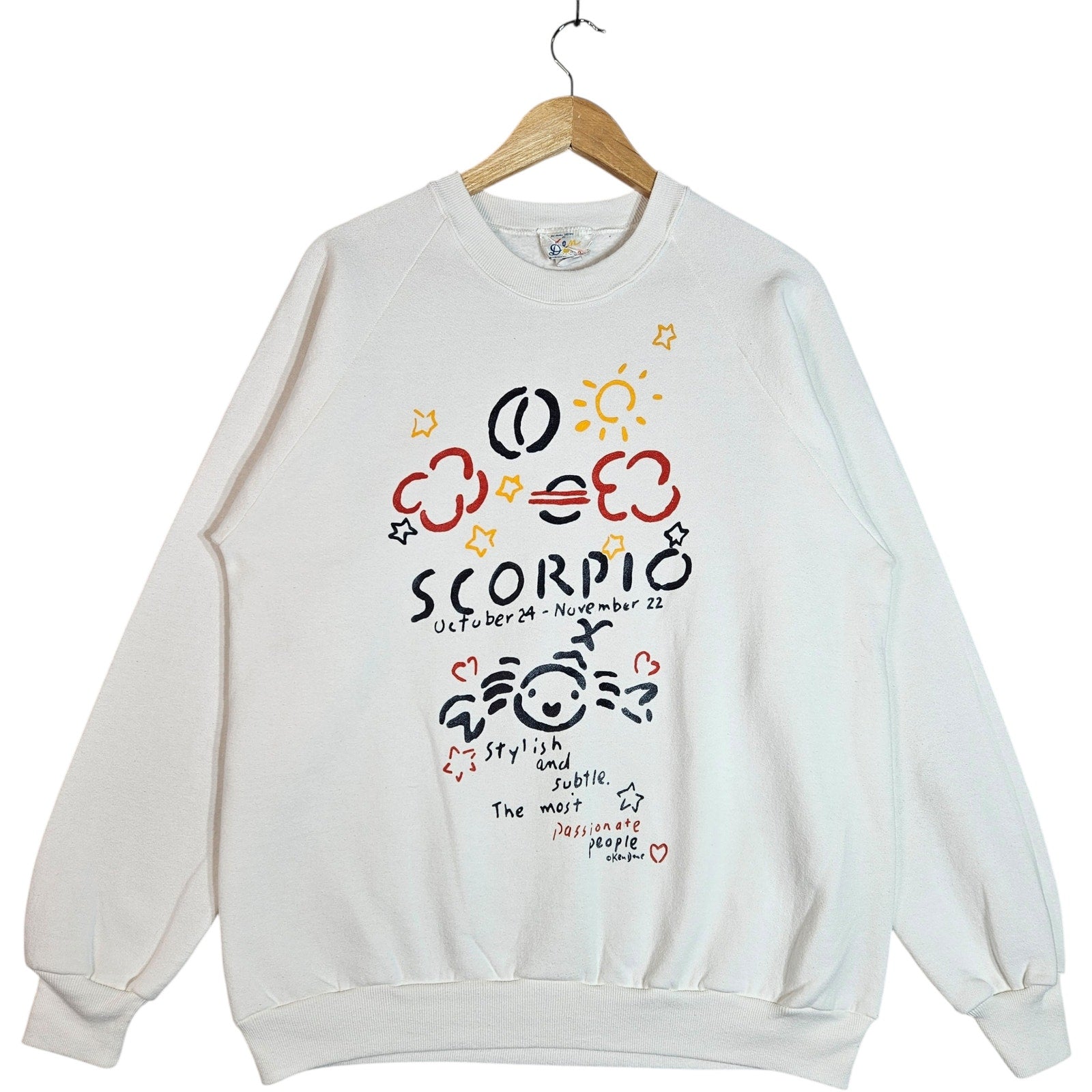Vintage Scorpio Astrology Crewneck