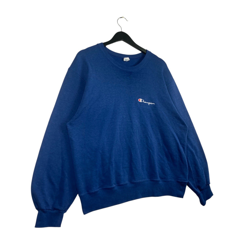 Vintage Champion Embroidered Logo Crewneck
