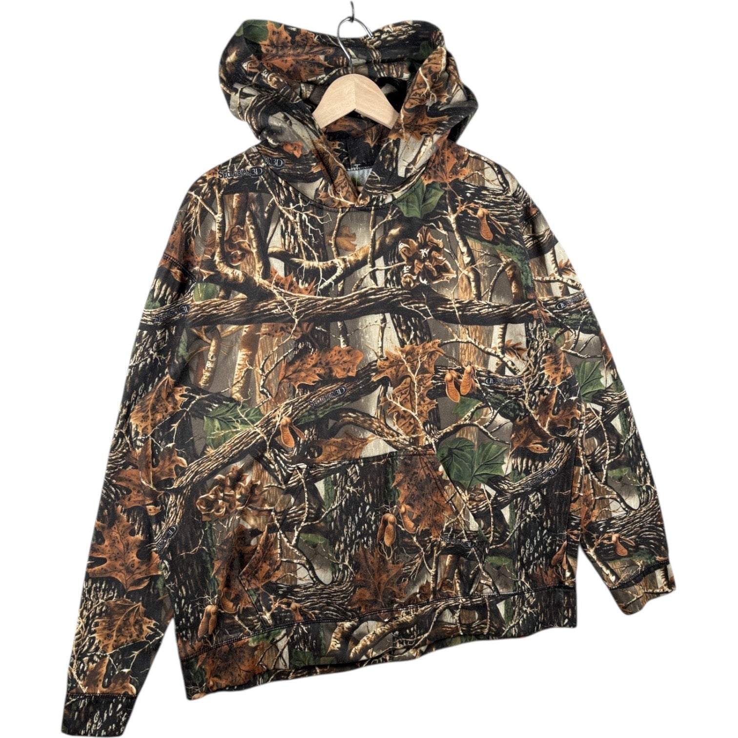 Vintage Camouflage Seclusion 3D Pullover Hoodie