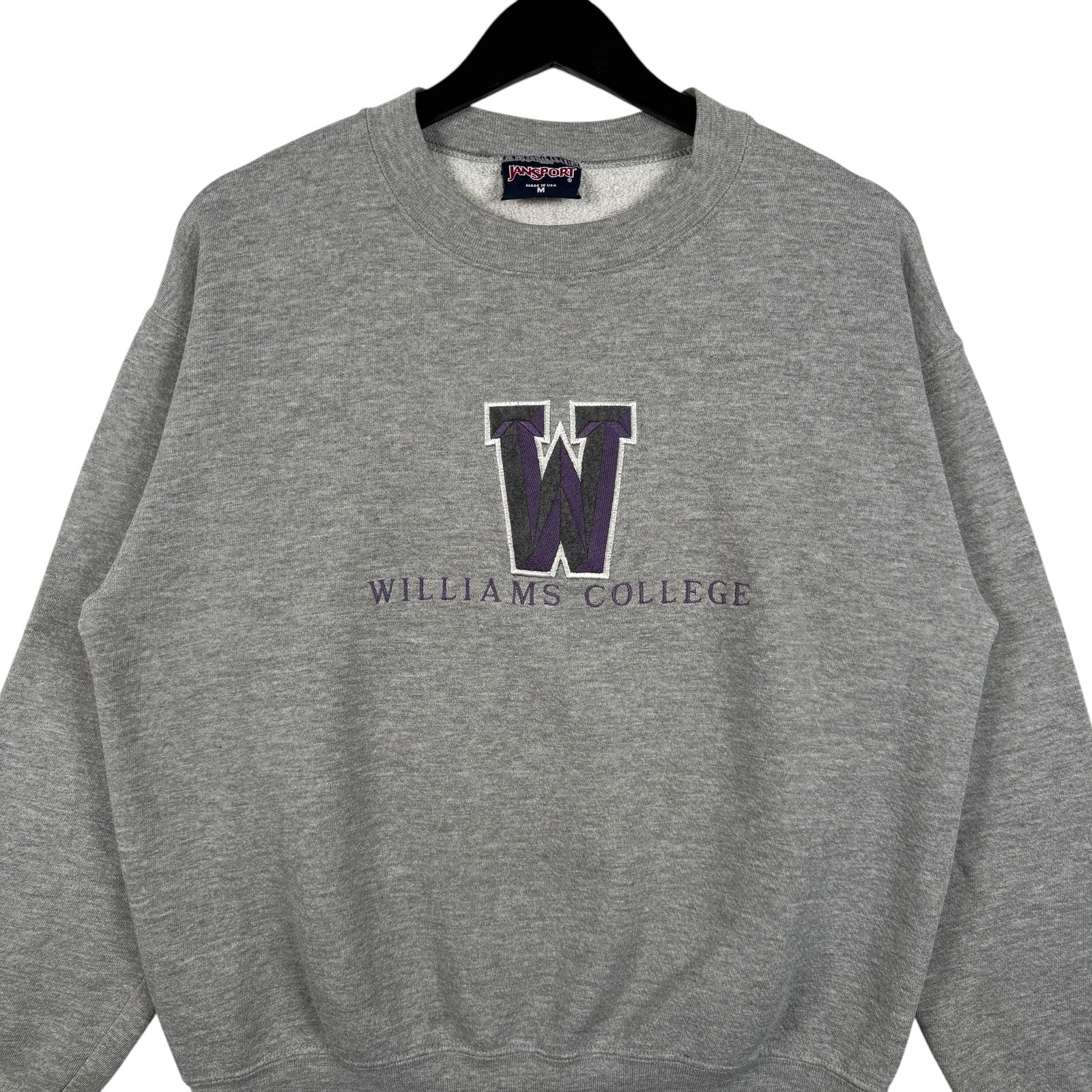 Vintage Williams College Chest Spellout Crewneck