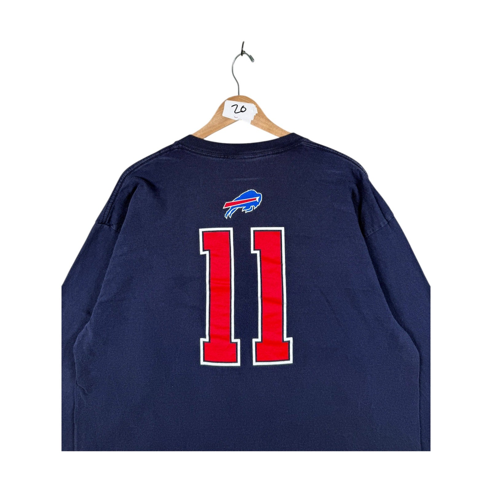 Vintage Buffalo Bills Drew Bledsoe #11 Long Sleeve T-Shirt