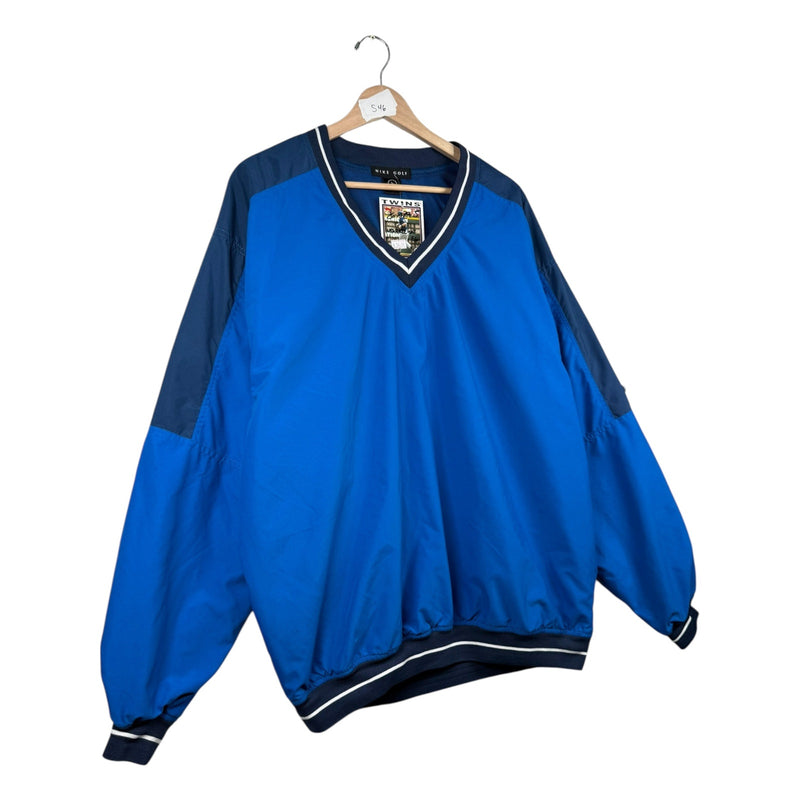 Vintage Nike Golf Colorblock V-Neck Windbreaker
