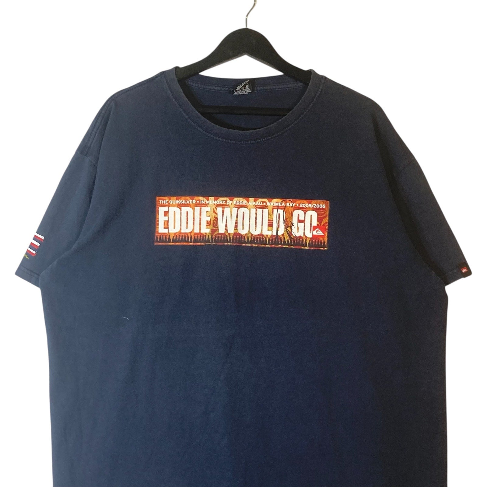 Vintage Quiksilver "Eddie Would Go" Eddie Aikau Memorial Tee