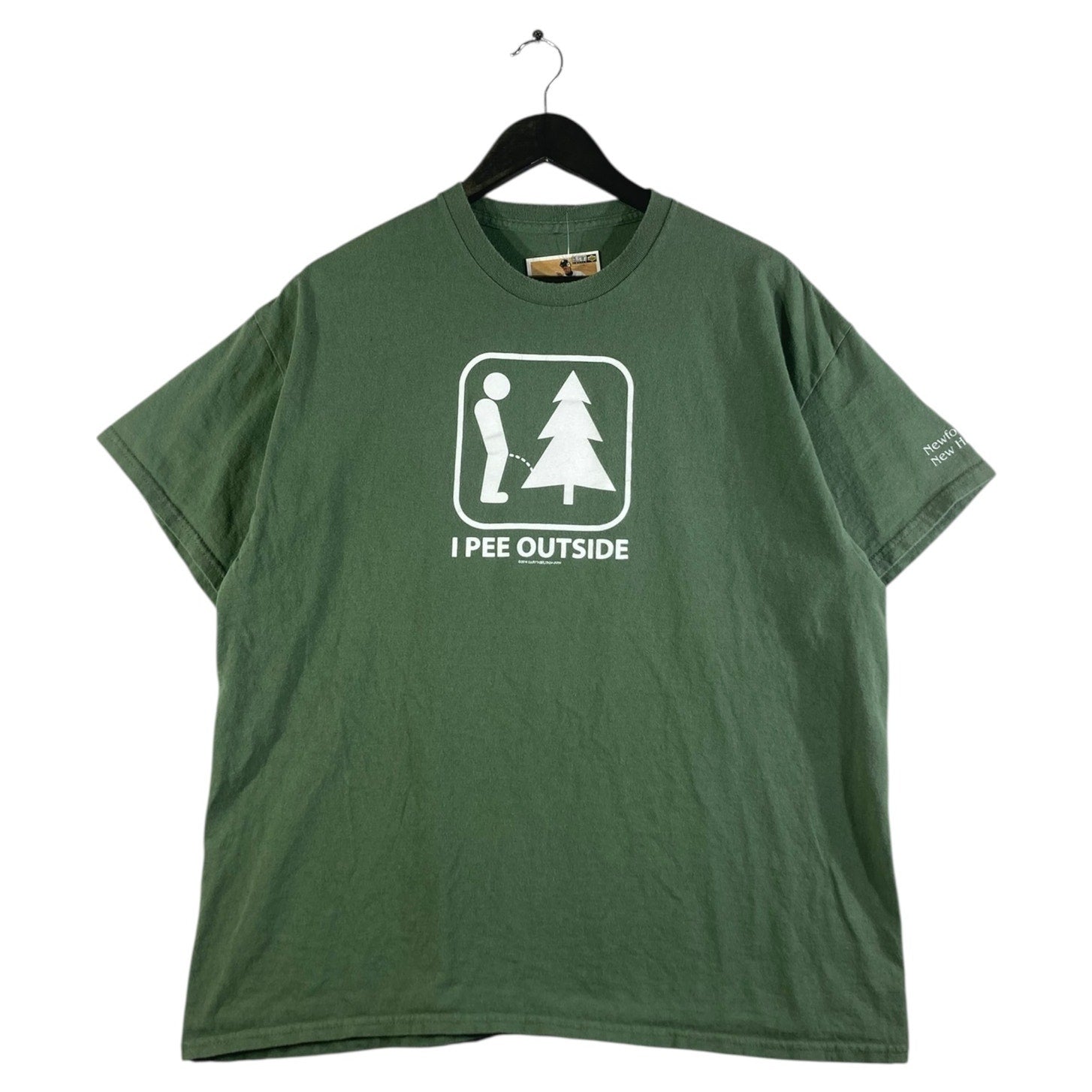 Vintage I Pee Outside Graphic T-Shirt