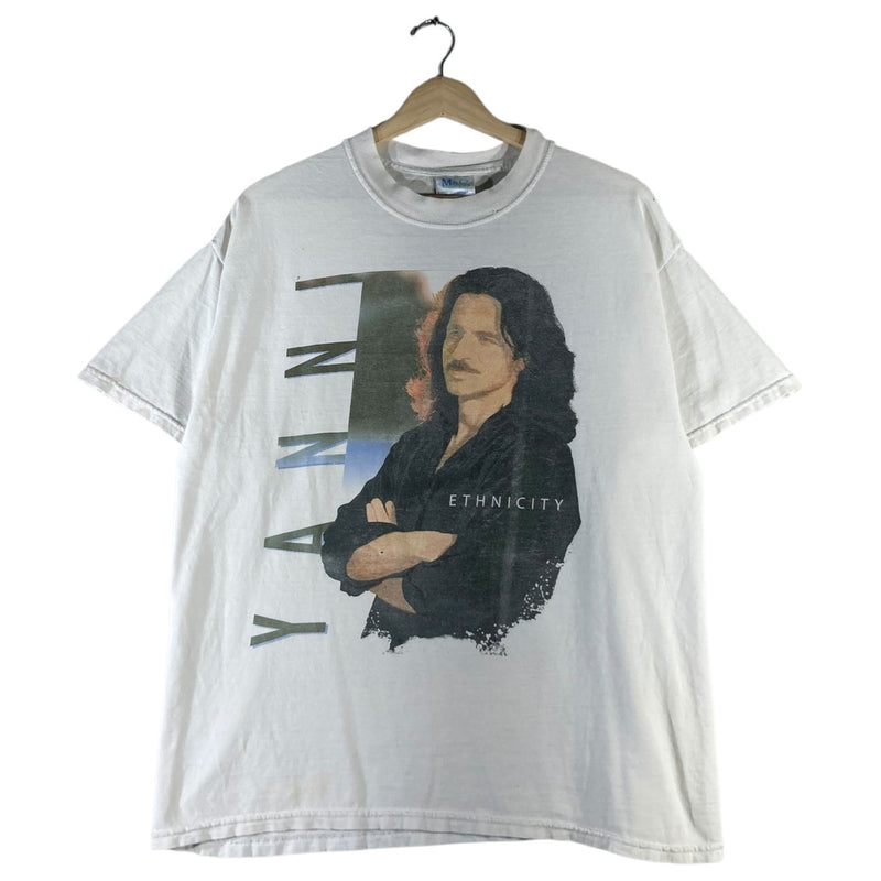 Vintage Yanni Ethnicity Music Cotton T-Shirt