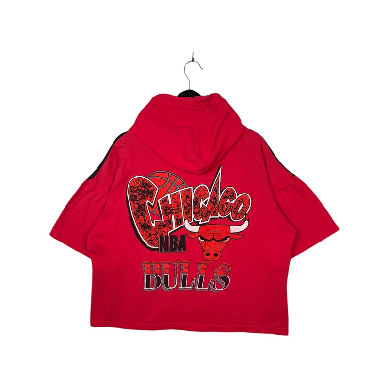 Vintage Chicago Bulls Cropped NBA Hoodie