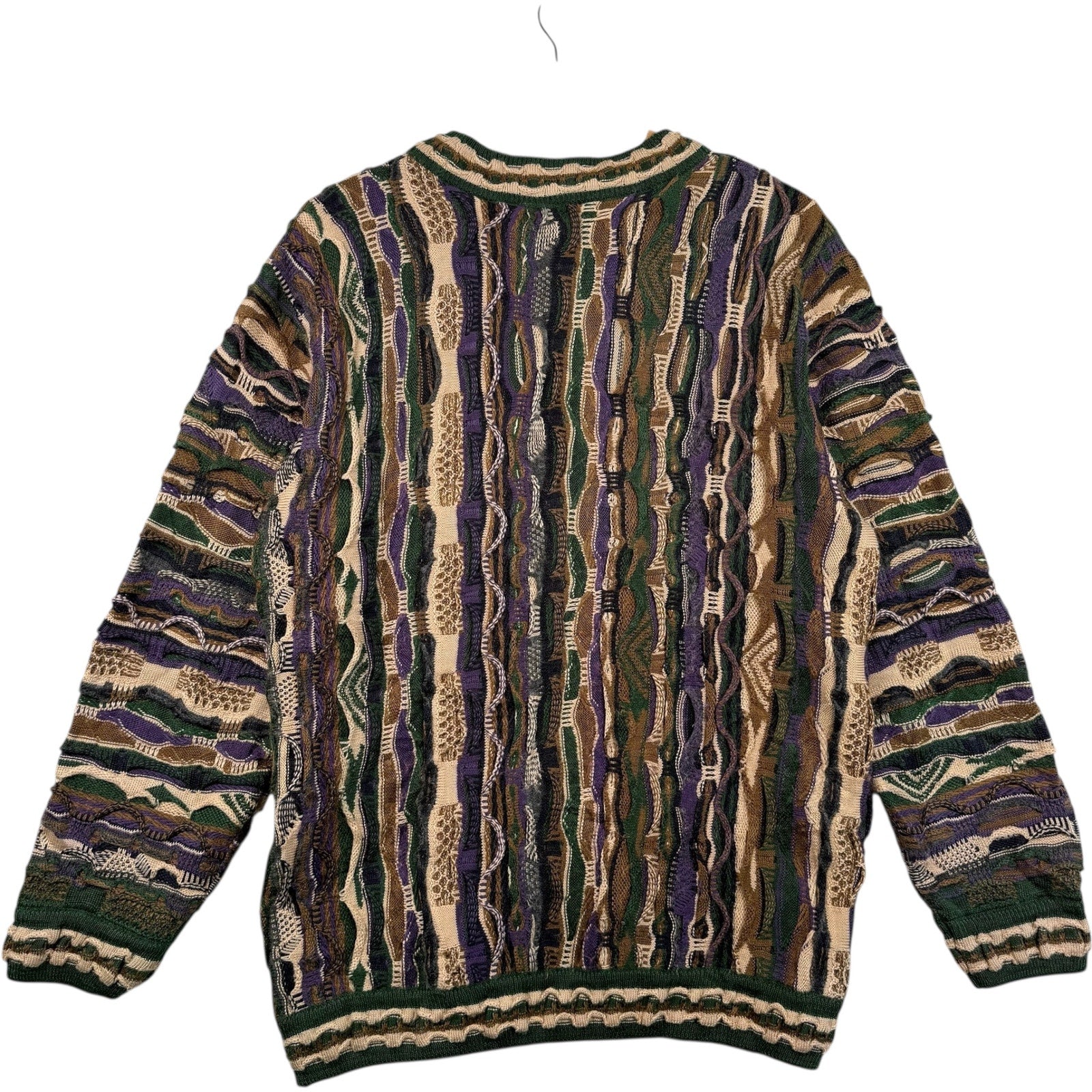 Vintage Coogi 3D Knit Textured Sweater