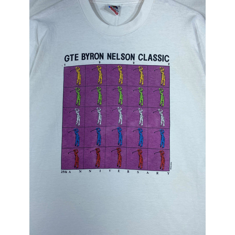 Vintage GTE Byron Nelson Classic 25th Anniversary 1992 T-Shirt