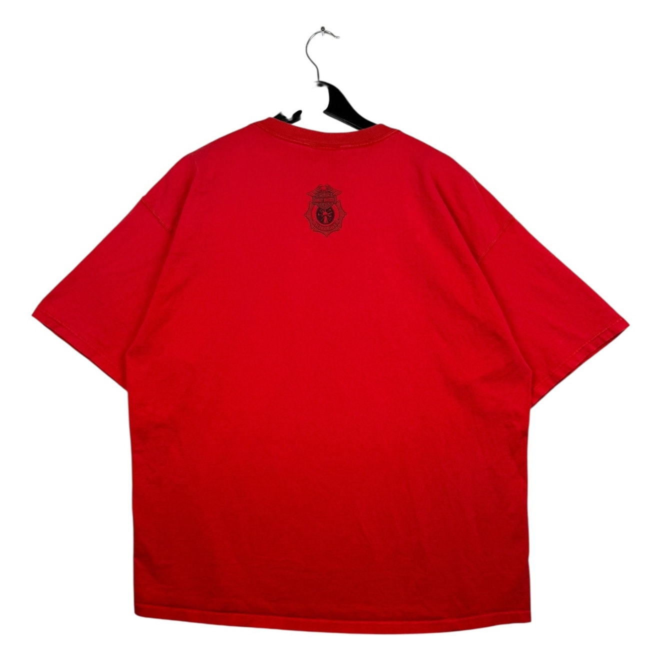 Vintage Harley Davidson Firefighter Flame T-Shirt