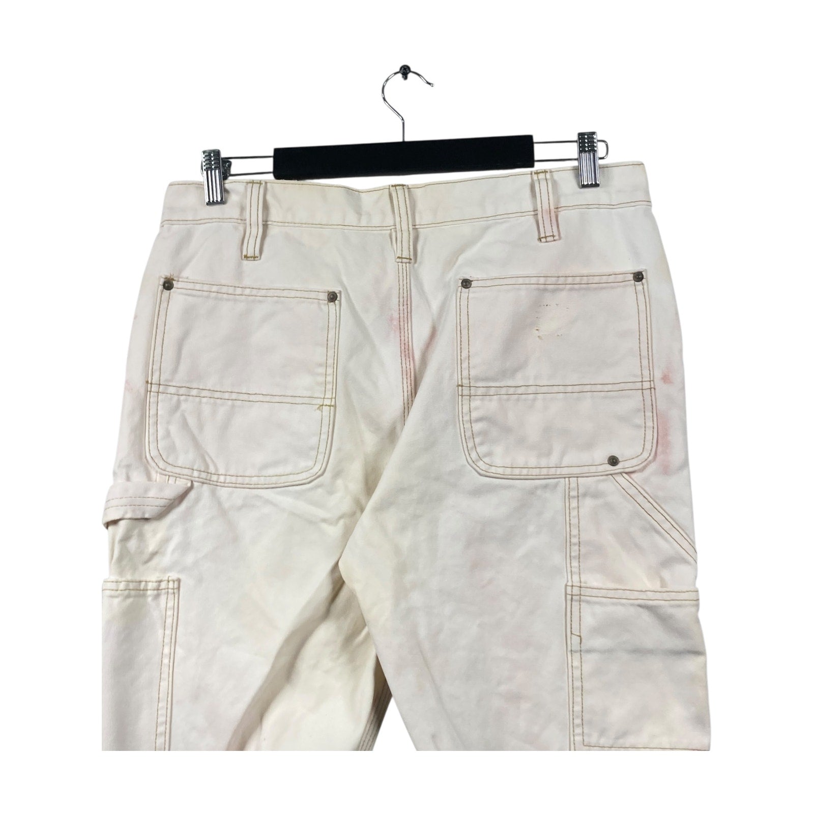 Vintage Carhartt Utility Pockets Cut-out Cargo Shorts 34