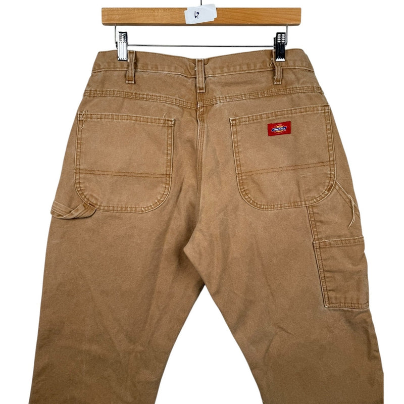 Vintage Dickies Tribal Flame Patchwork Carpenter Pants 34