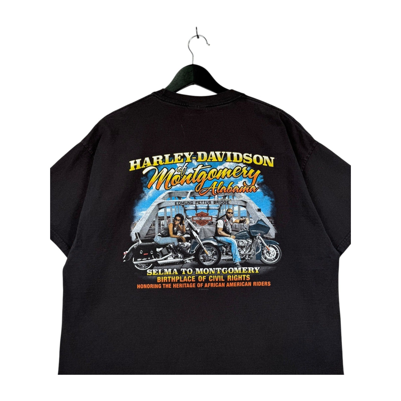 Vintage Harley Davidson Montgomery Alabama T-Shirt