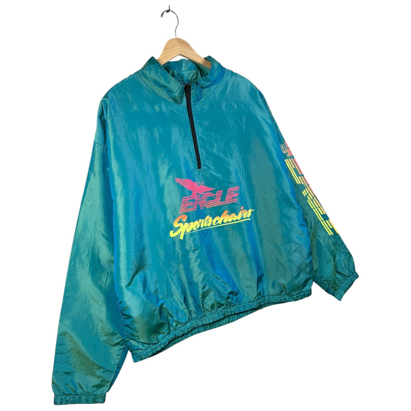 Vintage Sunergy Garment Half Zip Windbreaker