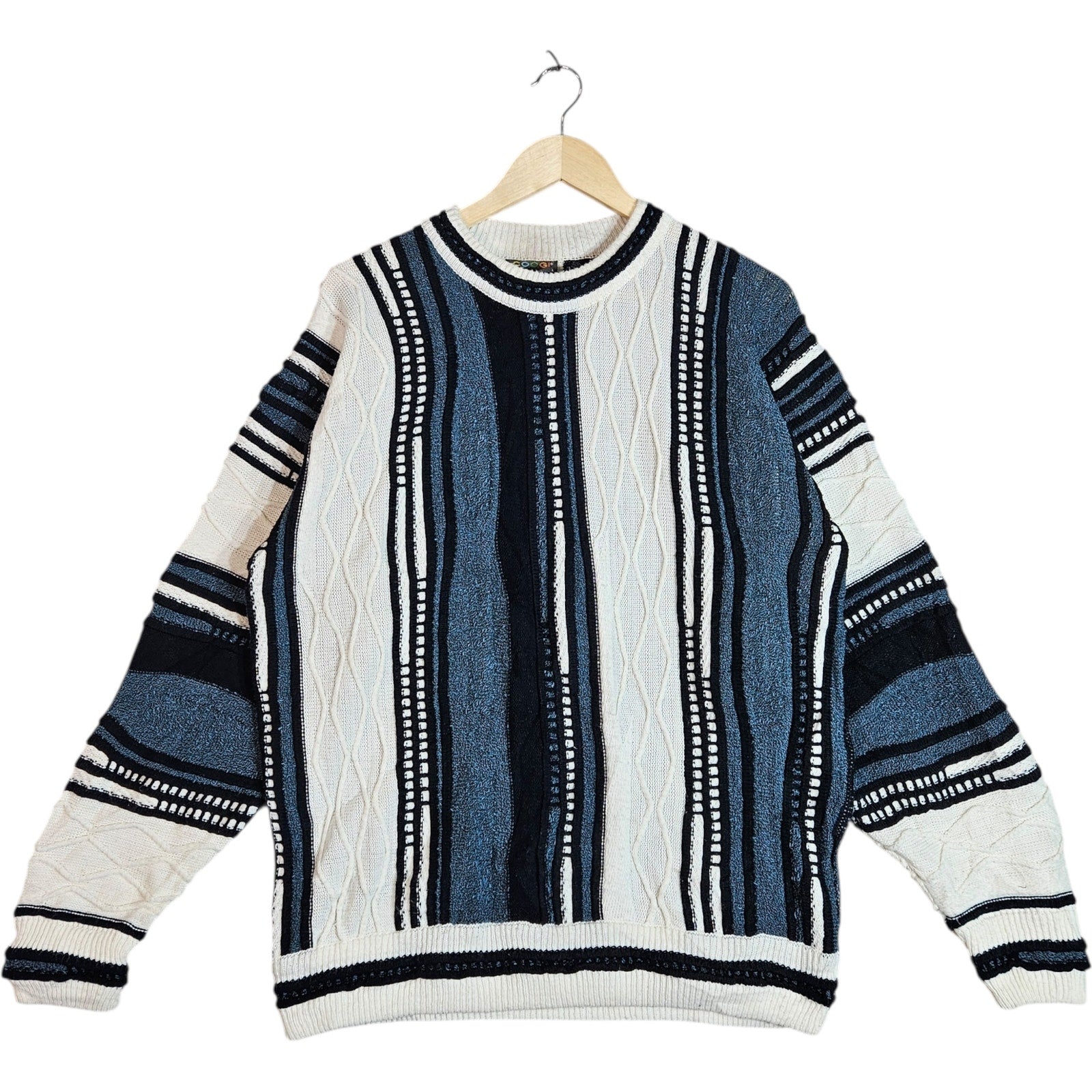 Vintage Coogi 3D Knit Sweater