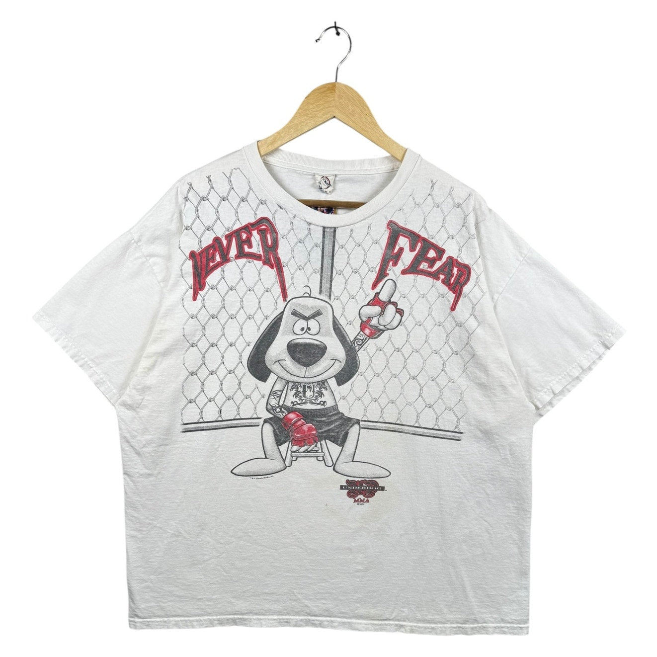 Vintage Dog Pound MMA Cartoon T-Shirt