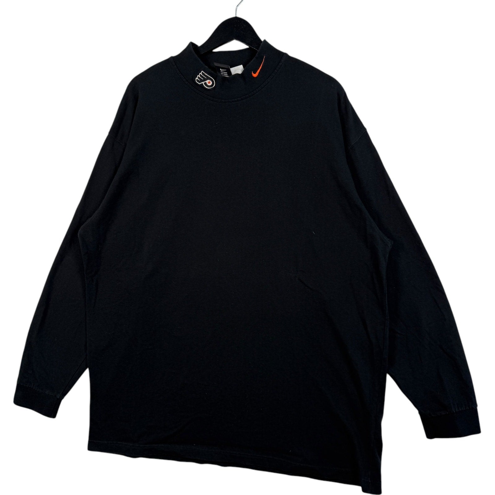 Vintage Nike Mock Neck Swoosh Long Sleeve