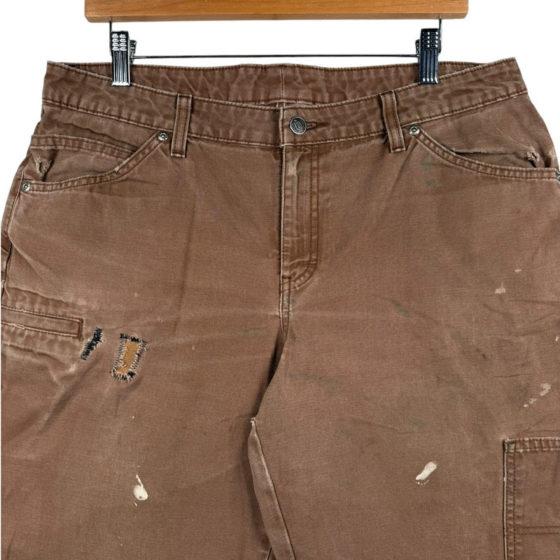 Vintage Dickies Carpenter Work Distressed Shorts 35