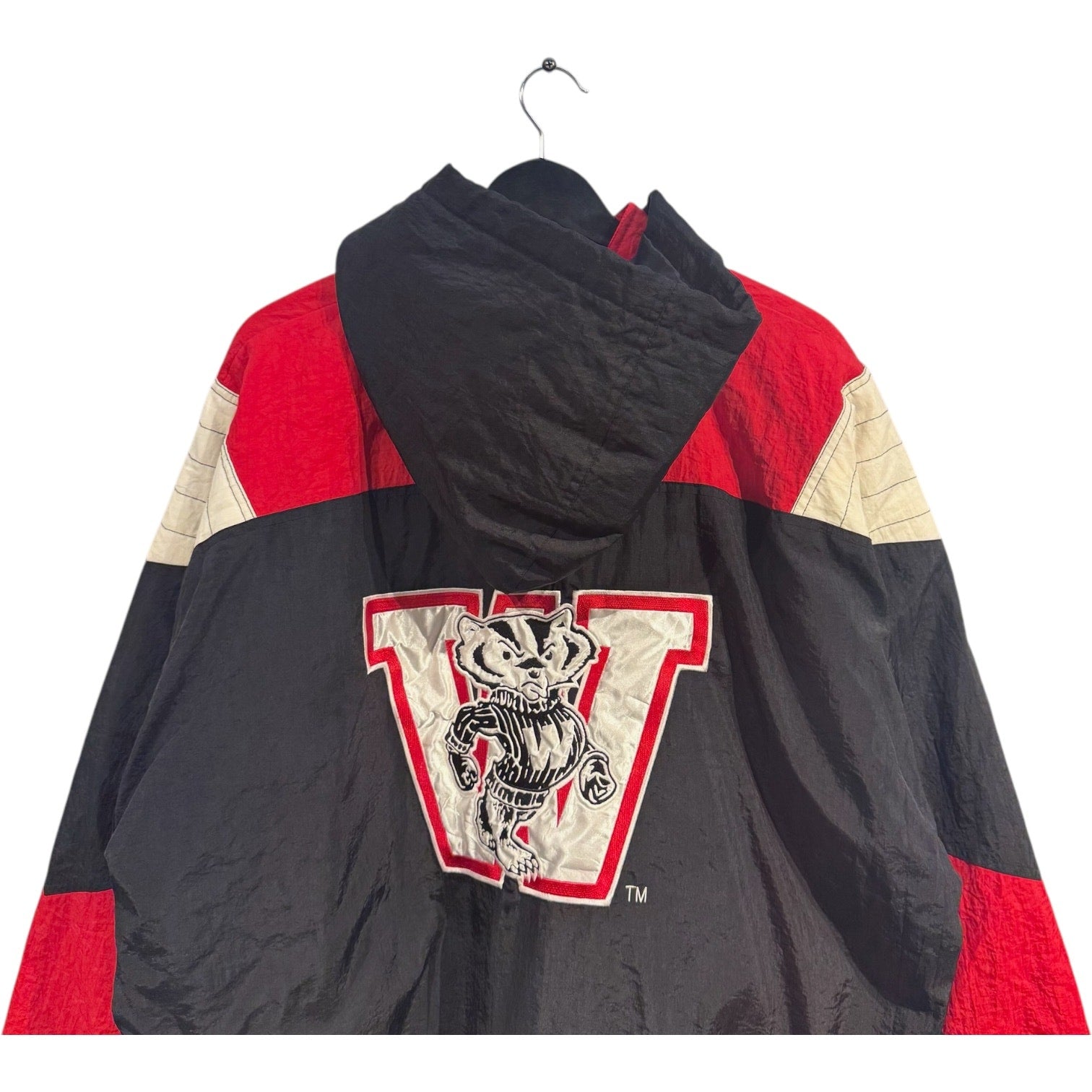 Vintage Starter University of Wisconsin Badgers Puffer Jacket