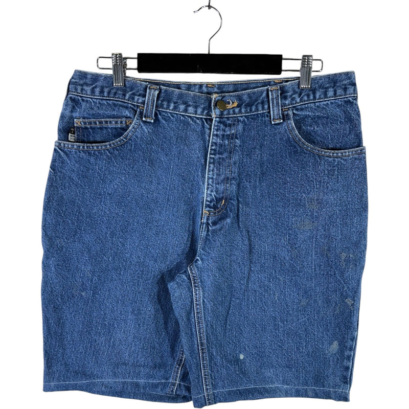 Vintage Carhartt Fire Resistant Denim Shorts 36