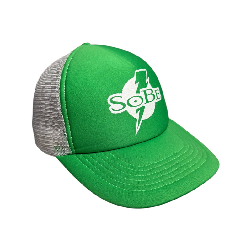 Vintage SoBe Energy Drink Trucker Mesh Snapback Hat