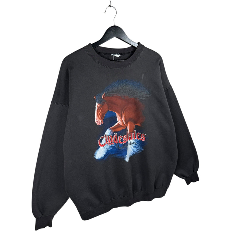 Vintage Clydesdales Horse Graphic Crewneck