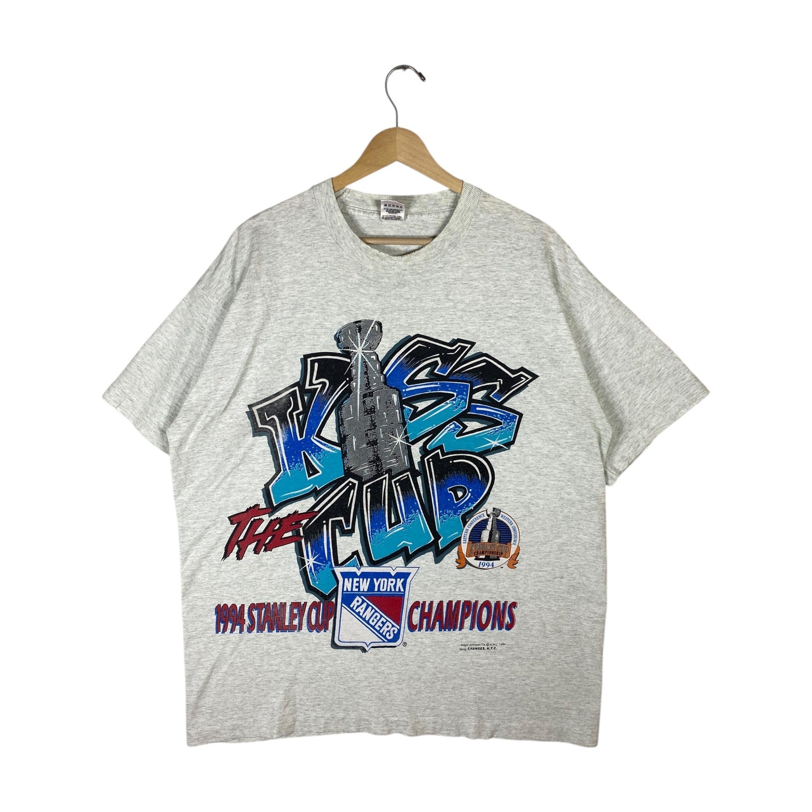 Vintage New York Rangers Stanley Cup 1994 NHL T-Shirt