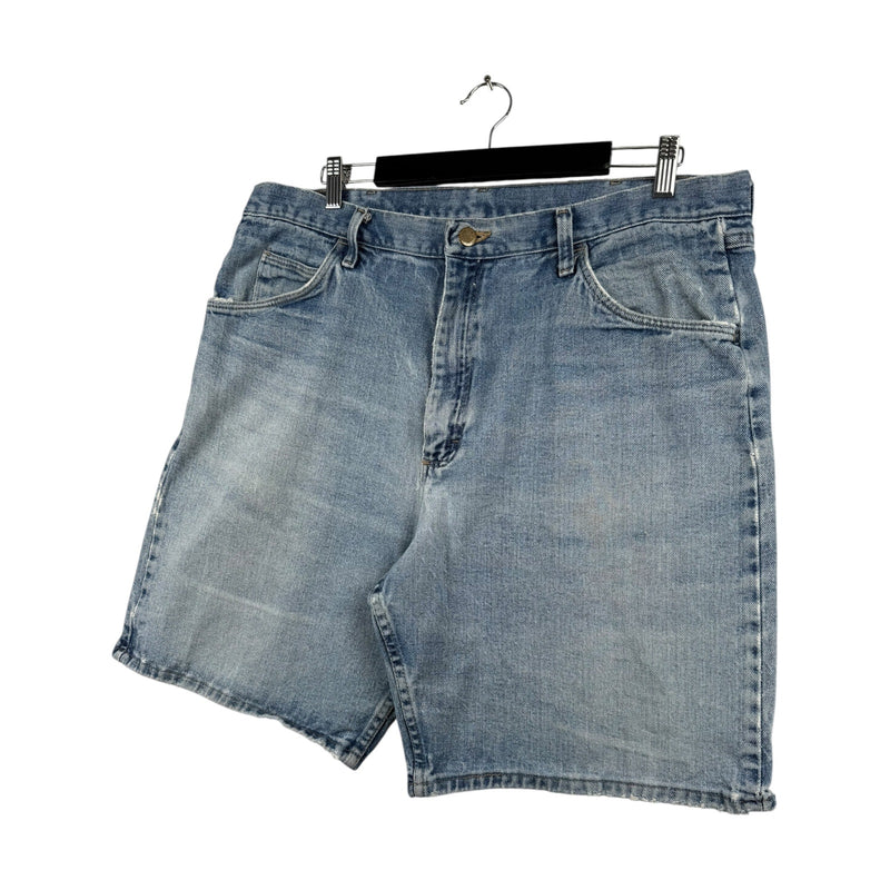 Vintage Wrangler Hemmed Relaxed Fit Denim Shorts 38
