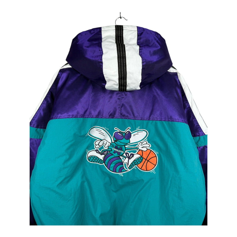 Vintage Starter Charlotte Hornets NBA Hooded Windbreaker