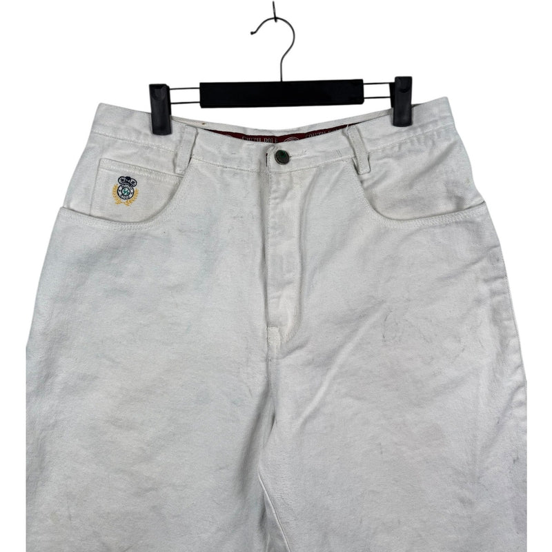 Vintage Southpole Embroidered Logo Denim Shorts 33