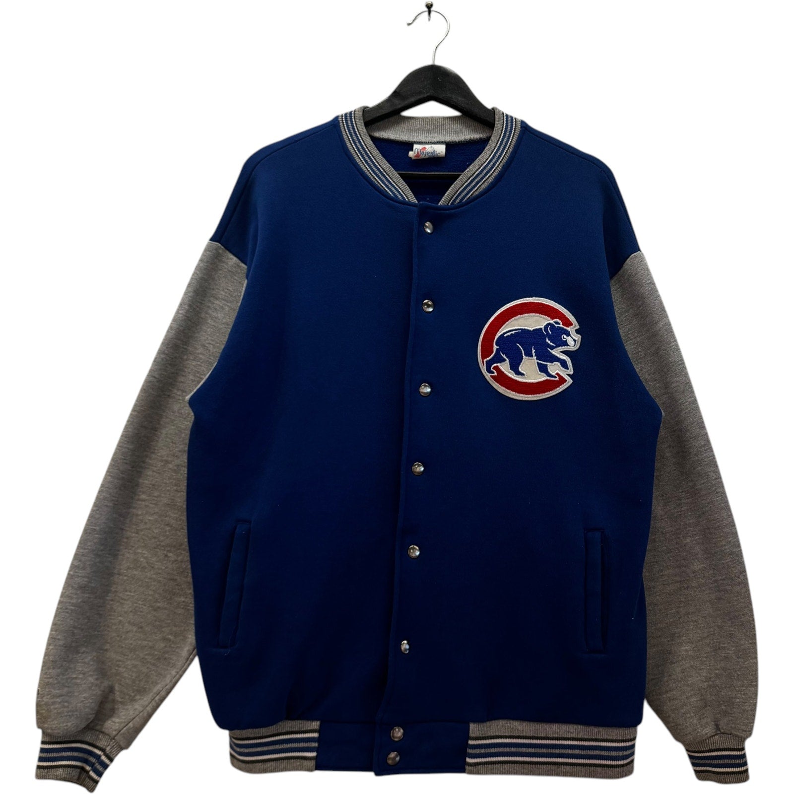Vintage Majestic Chicago Cubs Varsity Jacket