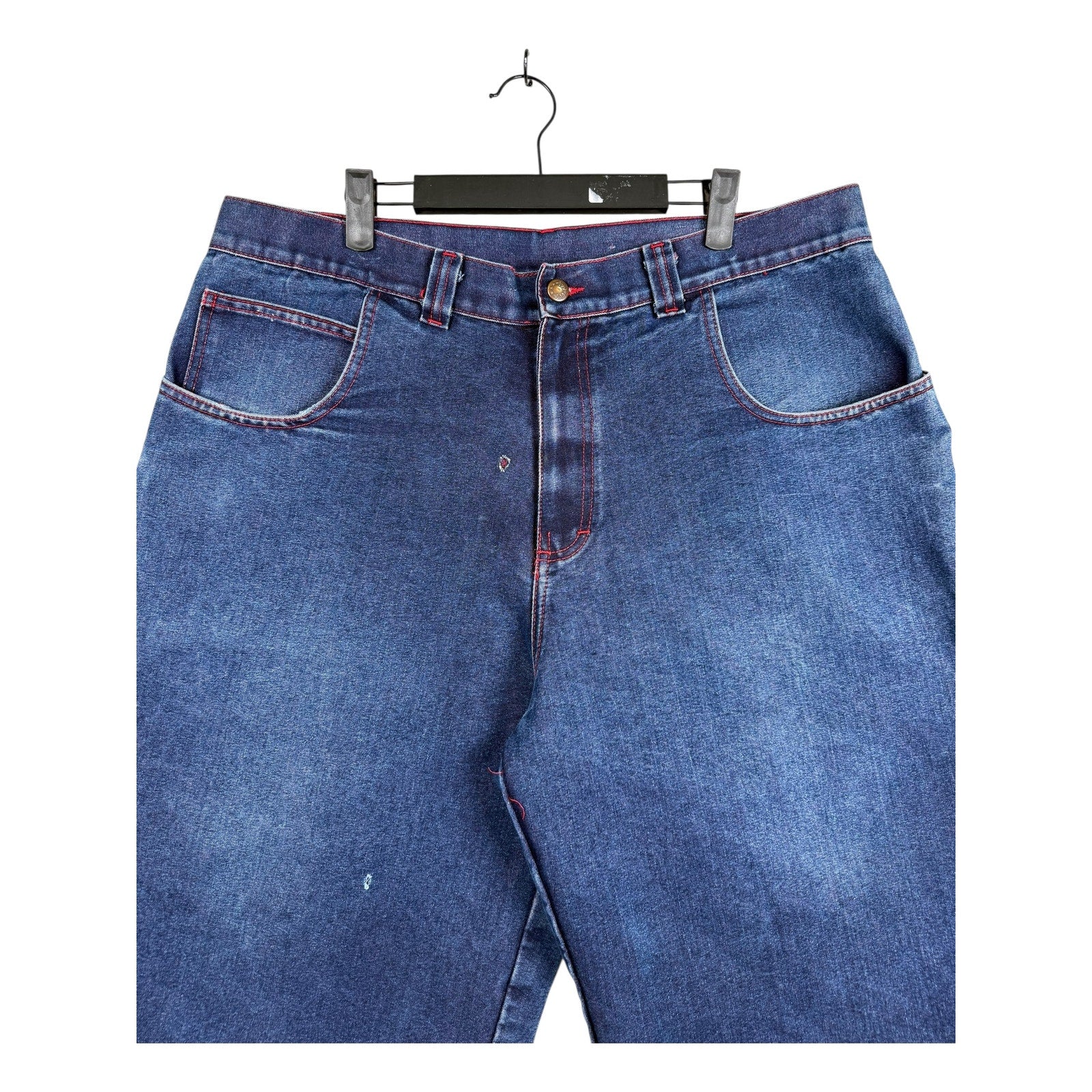 Vintage Workwear Carpenter Denim Shorts 38x14.5