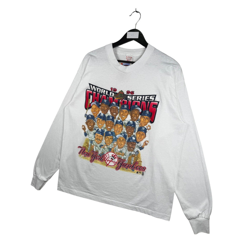 Vintage NY Yankees World Series Champions 1996 Long Sleeve