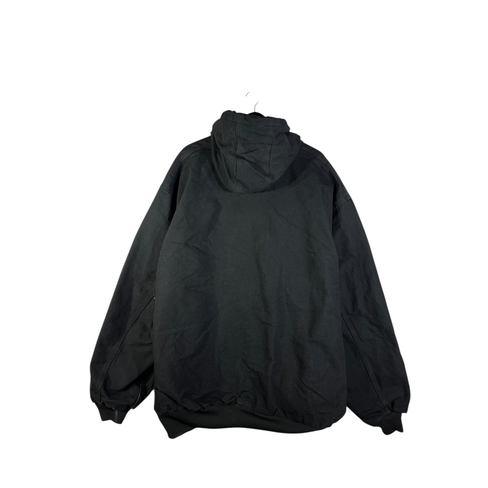 Vintage Carhartt Canvas Hooded Full Zip Workwear Jacket